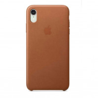 Чохол Leather Case для Iphone XR Saddle brown