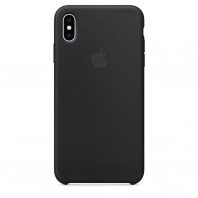 Чехол LUX Silicone Case для Iphone Xs Max Black