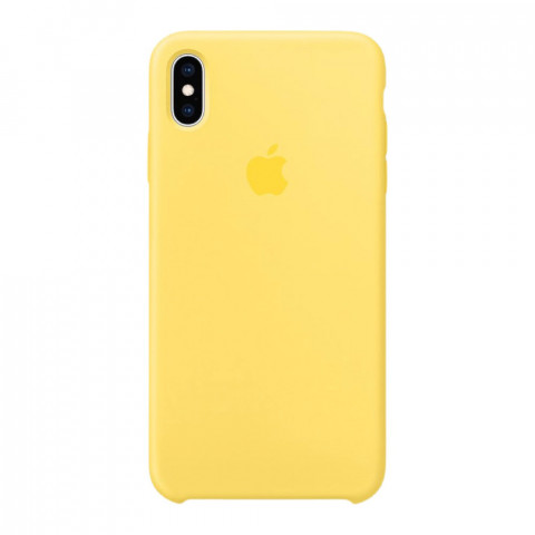 Чохол LUX Silicone Case для Iphone Xs Canary Yellow