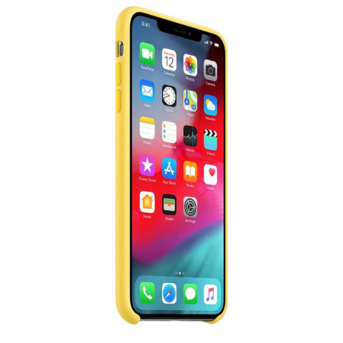 Чохол LUX Silicone Case для Iphone Xs Canary Yellow