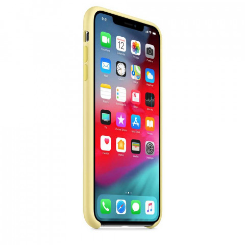 Чехол LUX Silicone Case на Iphone Xs Mellow Yellow
