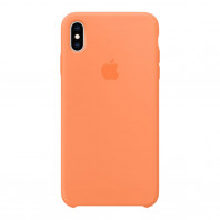 Чехол LUX Silicone Case для Iphone Xs Papaya