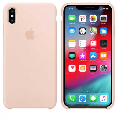 Чохол LUX Silicone Case на Iphone Xs Max Pink Sand Чохол LUX Silicone Case на Iphone Xs Max Pink Sand