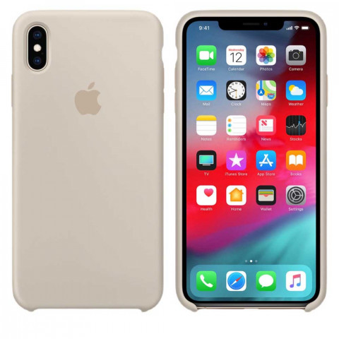 Чохол LUX Silicone Case для Iphone Xs Max Stone Чохол LUX Silicone Case для Iphone Xs Max Stone