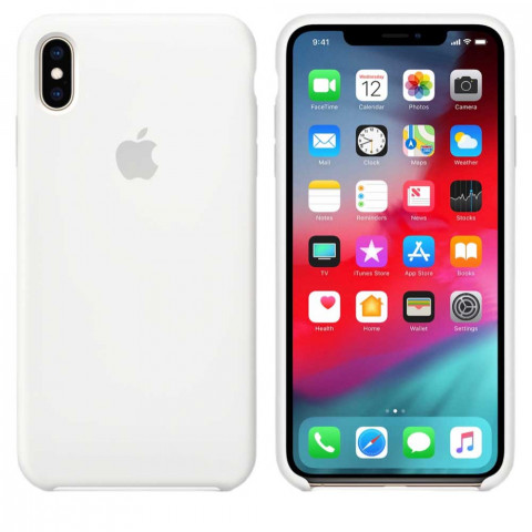 Чохол LUX Silicone Case для Iphone Xs White Чохол LUX Silicone Case для Iphone Xs White