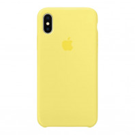 Чехол LUX Silicone Case на Iphone X Lemonade