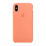 Чехол LUX Silicone Case для Iphone X Peach