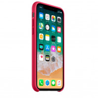 Чехол LUX Silicone Case на Iphone X Rose Red Чехол LUX Silicone Case на Iphone X Rose Red