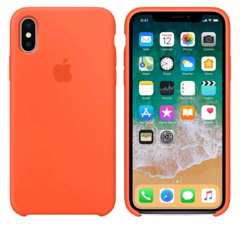 Чохол LUX Silicone Case для Iphone X Spicy Orange Чохол LUX Silicone Case для Iphone X Spicy Orange