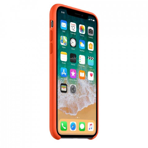 Чохол LUX Silicone Case для Iphone X Spicy Orange Чохол LUX Silicone Case для Iphone X Spicy Orange
