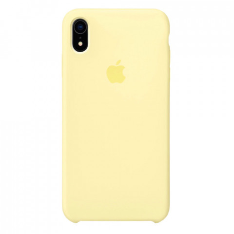 Чехол LUX Silicone Case на Iphone Xr Mellow Yellow Чехол LUX Silicone Case на Iphone Xr Mellow Yellow