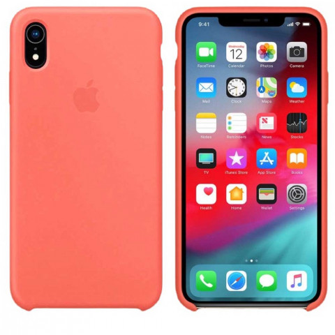 Чехол LUX Silicone Case для Iphone Xr Nectarine Чехол LUX Silicone Case для Iphone Xr Nectarine
