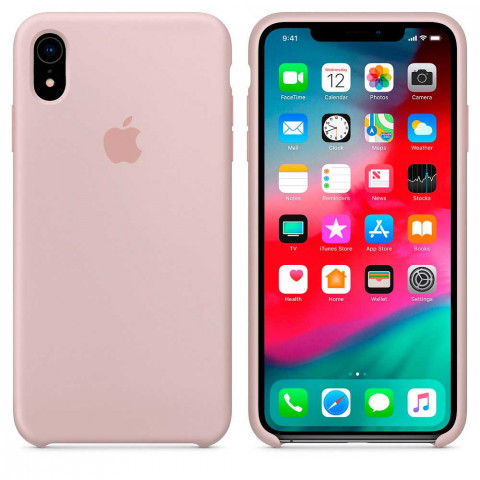 Чохол LUX Silicone Case на Iphone Xr Pink Sand