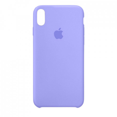 Чохол (copy) Silicone Case для Iphone X/Xs Lilac cream