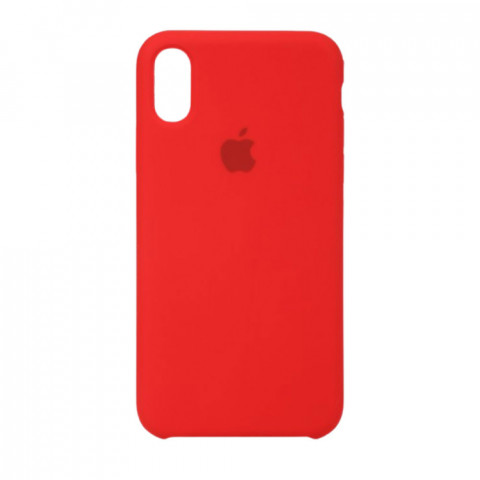 Чехол (copy) Silicone Case на Iphone X/Xs Red
