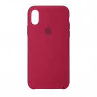 Чехол (copy) Silicone Case для Iphone X/Xs Rose red