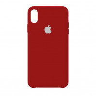 Чехол (copy) Silicone Case на Iphone X/Xs China red