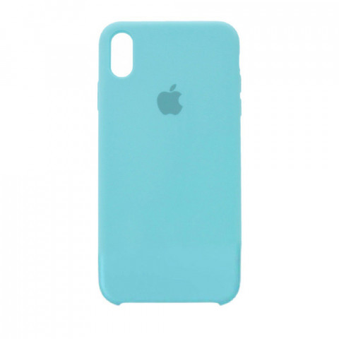 Чехол (copy) Silicone Case на Iphone Xs Max Sea blue