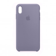 Чехол (copy) Silicone Case на Iphone X/Xs Lavender grey