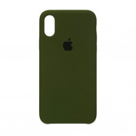 Чехол (copy) Silicone Case для Iphone X/Xs Army green