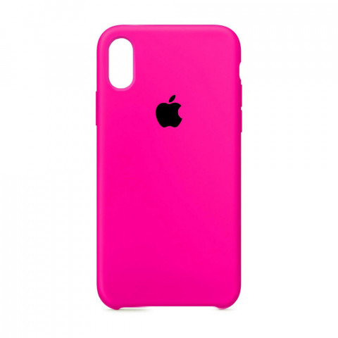 Чехол (copy) Silicone Case на Iphone X/Xs Barbie pink blackapple Чехол (copy) Silicone Case на Iphone X/Xs Barbie pink blackapple