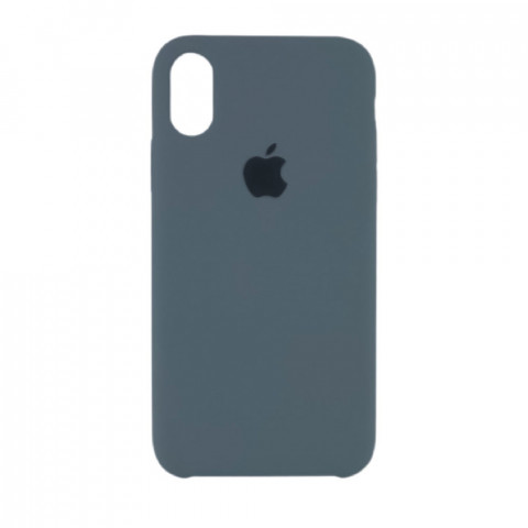 Чехол (copy) Silicone Case на Iphone X/Xs Granny Grey
