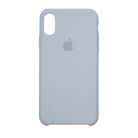 Чохол (copy) Silicone Case на Iphone X/Xs Mist blue Чохол (copy) Silicone Case на Iphone X/Xs Mist blue