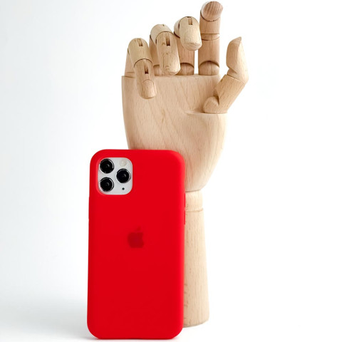 Чехол (copy) Full Silicone Case для Iphone 11 Pro Max Rose red Чехол (copy) Full Silicone Case для Iphone 11 Pro Max Rose red
