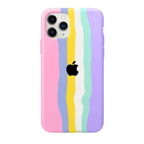 Чохол (copy) Full Silicone Case на Iphone 11 Pro Rainbow Чохол (copy) Full Silicone Case на Iphone 11 Pro Rainbow