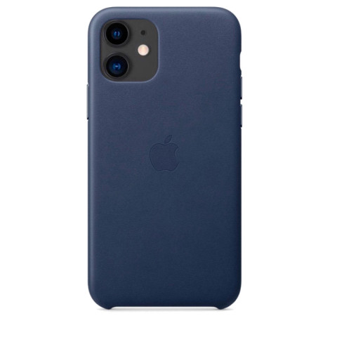 Чохол Leather Case на Iphone 11 Midnight blue