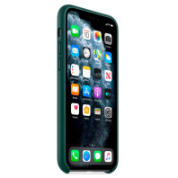 Чохол Leather Case на Iphone 11 Pro Max Forest green 