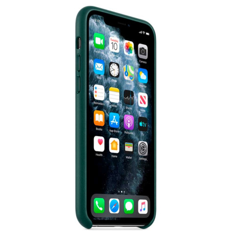 Чохол Leather Case на Iphone 11 Pro Max Forest green Чохол Leather Case на Iphone 11 Pro Max Forest green
