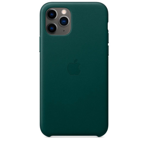 Чохол Leather Case на Iphone 11 Pro Max Forest green Чохол Leather Case на Iphone 11 Pro Max Forest green