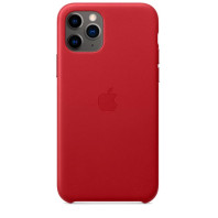 Чохол Leather Case для Iphone 11 Pro Red