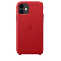 Чохол Leather Case для Iphone 11 Red