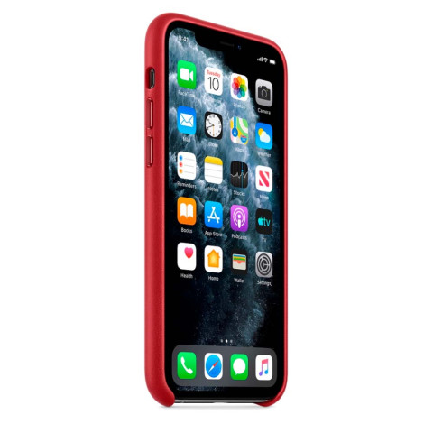 Чохол Leather Case для Iphone 11 Red