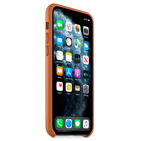 Чохол Leather Case для Iphone 11 Pro Max Saddle brown
