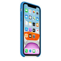 Чехол LUX Silicone Case для Iphone 11 Pro Surf Blue