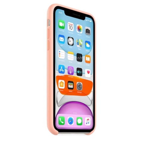 Чохол LUX Silicone Case для Iphone 11 Grapefruit