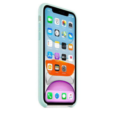 Чехол LUX Silicone Case на Iphone 11 Pro Beryl