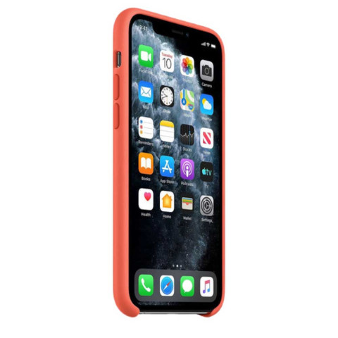 Чохол LUX Silicone Case для Iphone 11 Orange