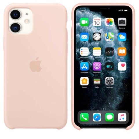 Чохол LUX Silicone Case для Iphone 11 Pink Sand