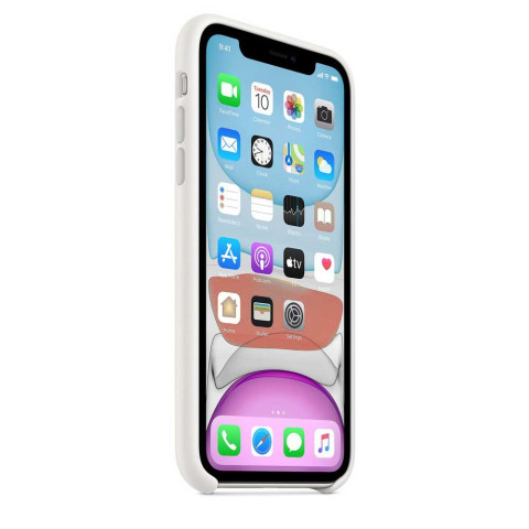Чехол LUX Silicone Case для Iphone 11 Pro White