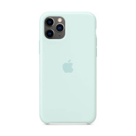 Чехол LUX Silicone Case на Iphone 11 Pro Max Seafoam