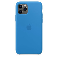 Чехол LUX Silicone Case для Iphone 11 Pro Surf Blue