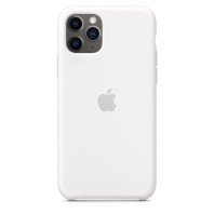 Чехол LUX Silicone Case для Iphone 11 Pro Max White