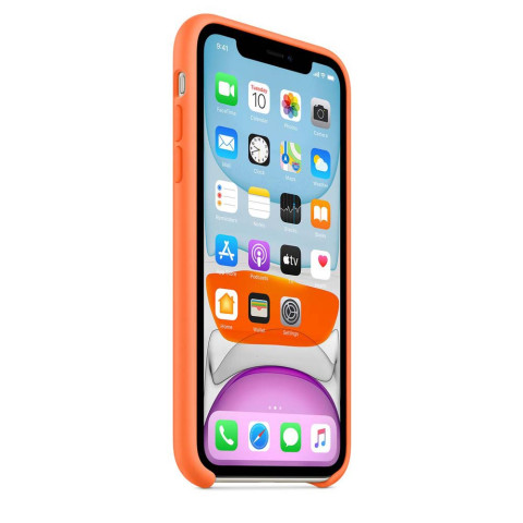 Чехол LUX Silicone Case на Iphone 11 Pro Max Vitamin C