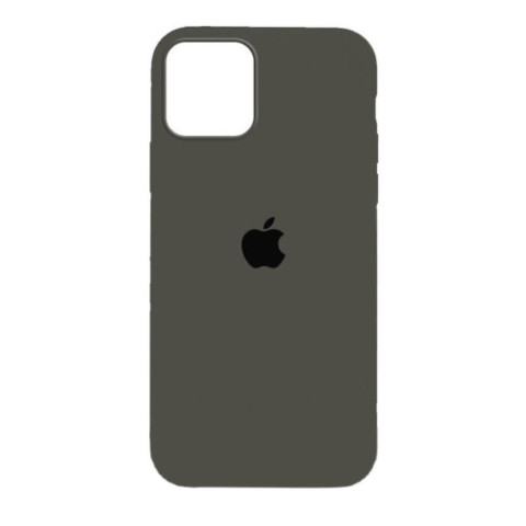Чохол (copy) Silicone Case на Iphone 12 mini Dark olive