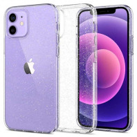 Чехол прозрачный с блестками для Iphone 12 и 12 Pro