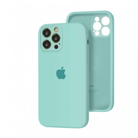 Чохол Silicone Case Full Camera для iPhone 12 Pro Max Sea blue Чохол Silicone Case Full Camera для iPhone 12 Pro Max Sea blue